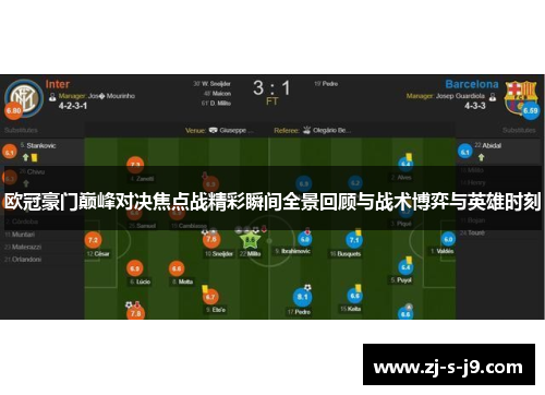 欧冠豪门巅峰对决焦点战精彩瞬间全景回顾与战术博弈与英雄时刻